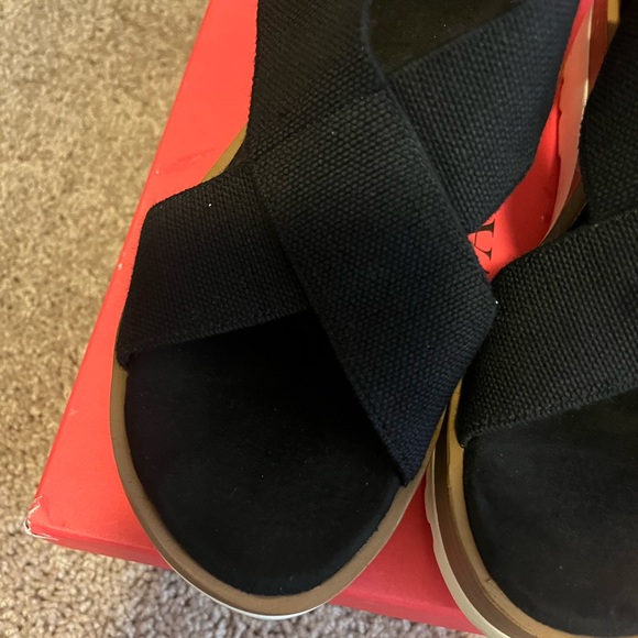 Vaneli shows with box. Worn twice, has slight scuffs on inner heals. - Picture 1 of 7